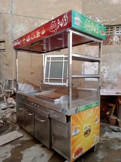 food stall pure stainless steel