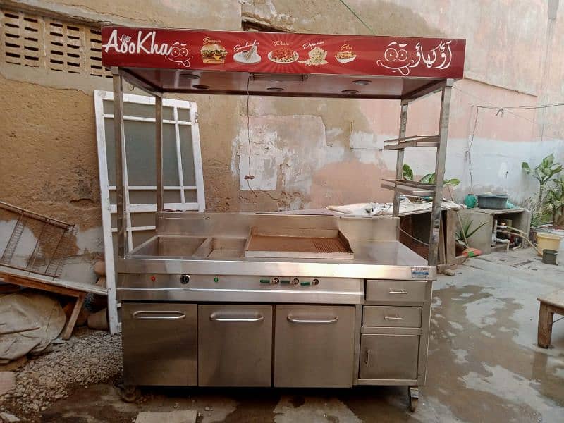 food stall pure stainless steel 2