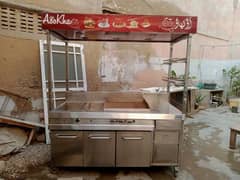 food stall pure stainless steel