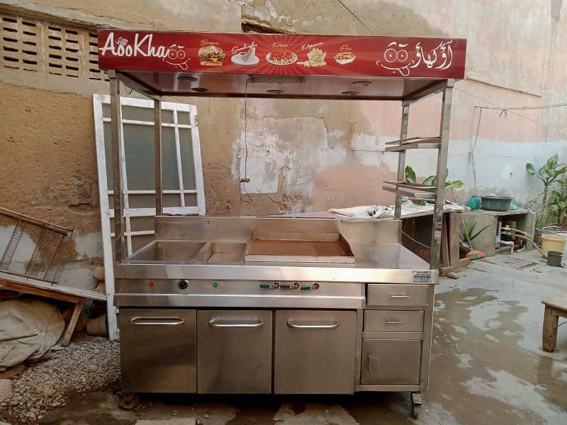 food stall pure stainless steel 8