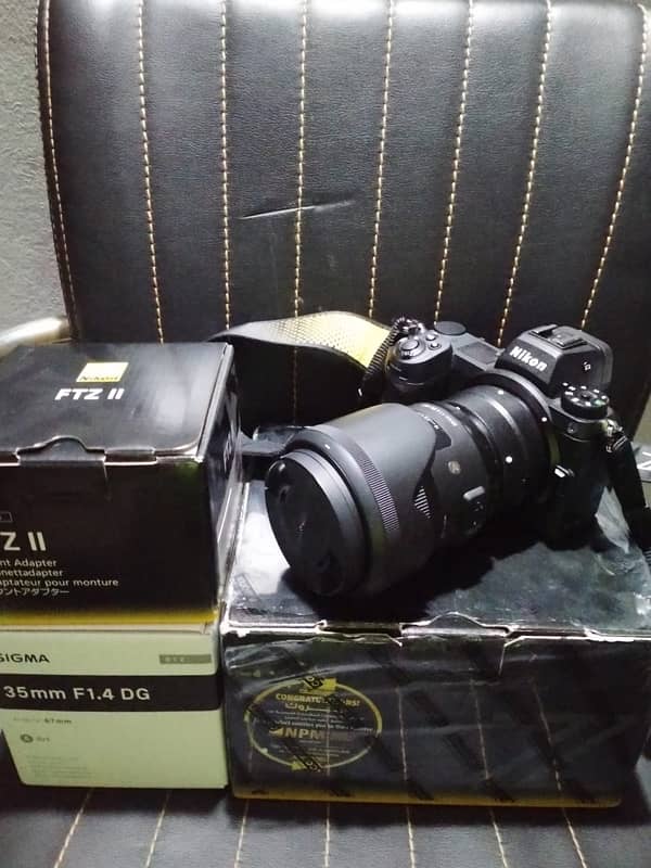 nikon z6ii 10 10 condition bht kam use kiya ha condition ap akr check 7