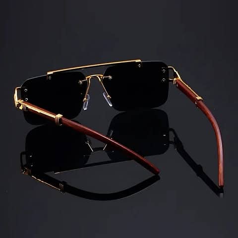 Luxury Rimless Fashion Glasses for Both Men And Women - Anti-Glare, W 1