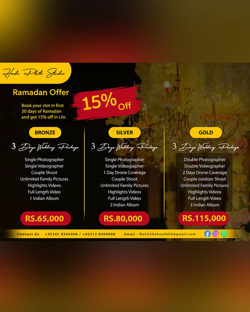 wedding Event Packages 0