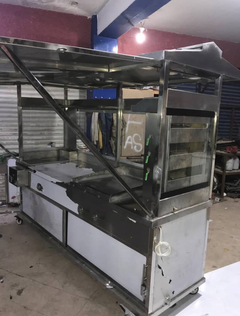 HOTPLATE COUNTER | SHAWARMA COUNTER | FAST FOOD COUNTER | SHAMI BURGUR 12