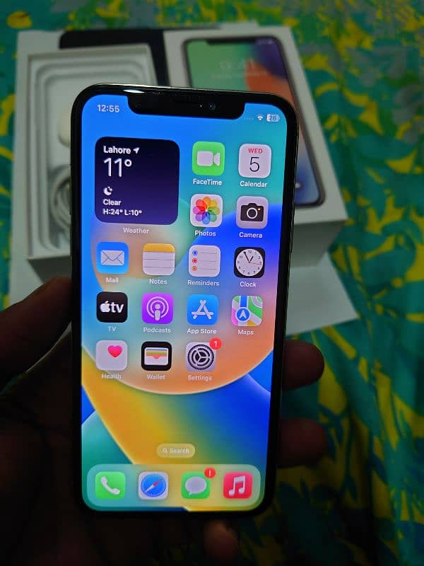 iPhone X 64gb complete box Official PTA Sale Exchange 2