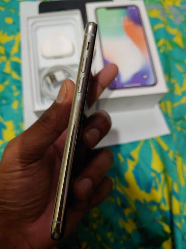 iPhone X 64gb complete box Official PTA Sale Exchange 4