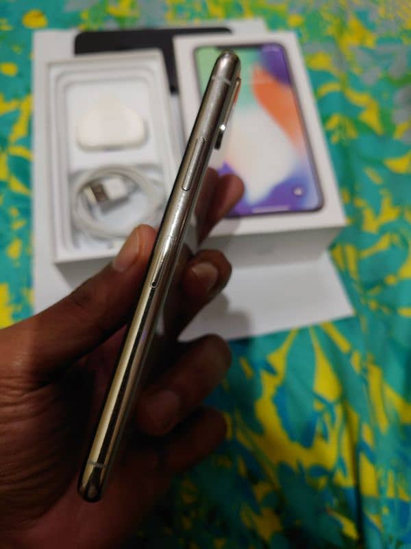 iPhone X 64gb complete box Official PTA Sale Exchange 5