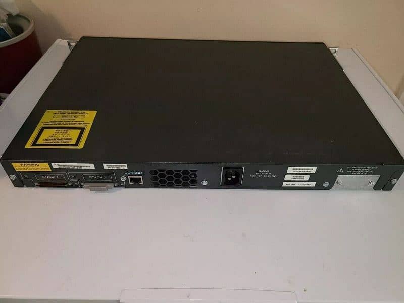 Cisco WS-C3750G-12S All SFP Gigabit Switch Layer3 2