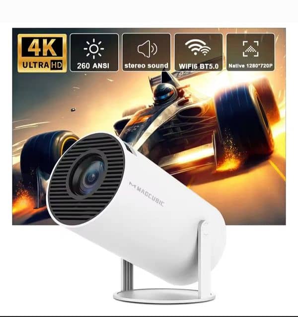 GRAND RAMADAN SALE 50% All ORIGNAL 4K FULL HD ANDROID PROJECTOR CINEMA 7