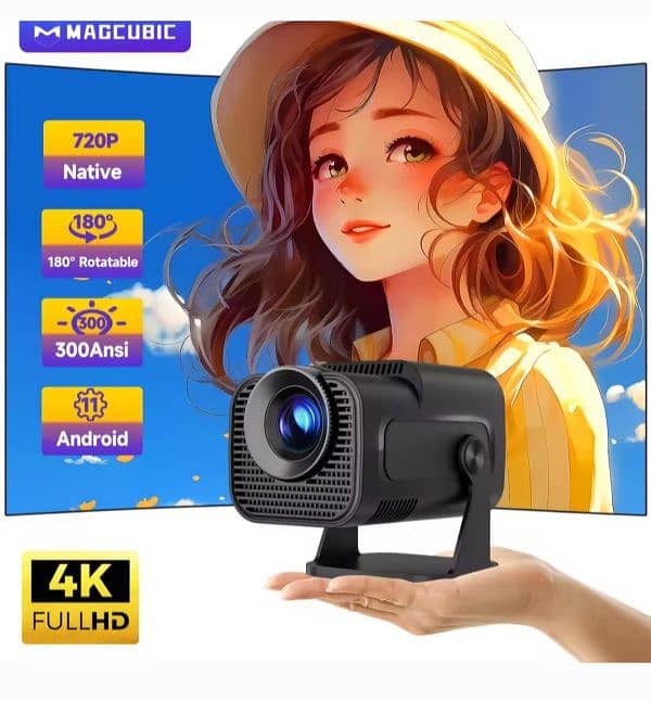 GRAND RAMADAN SALE 50% All ORIGNAL 4K FULL HD ANDROID PROJECTOR CINEMA 8