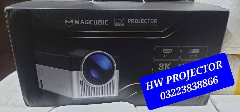 GRAND RAMADAN SALE 50% All ORIGNAL 4K FULL HD ANDROID PROJECTOR CINEMA 16