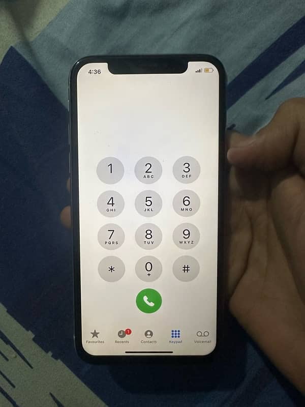 Iphone x 256gb 95%health pta approved 5