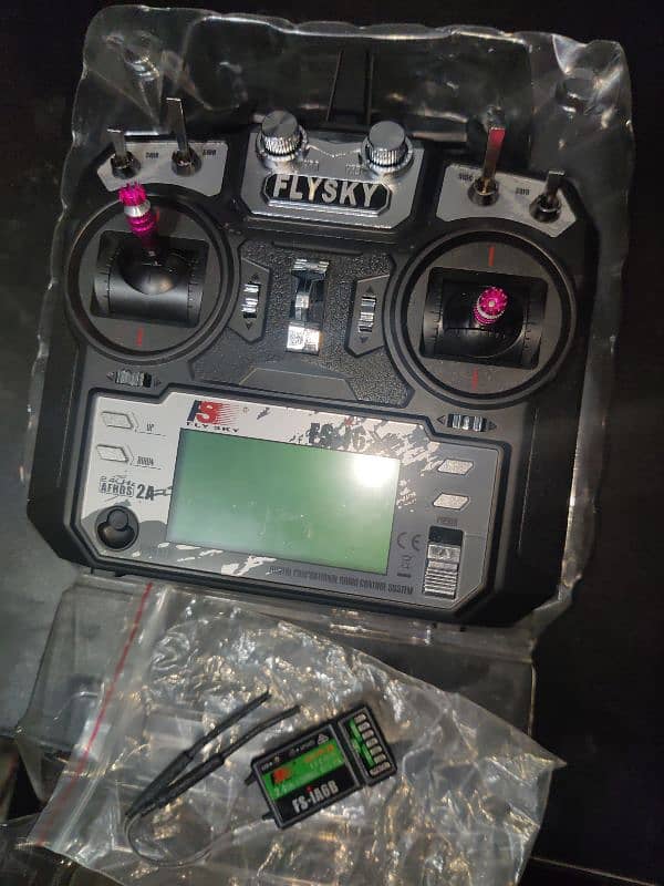 FlySky-16 transmitter and receiver 1