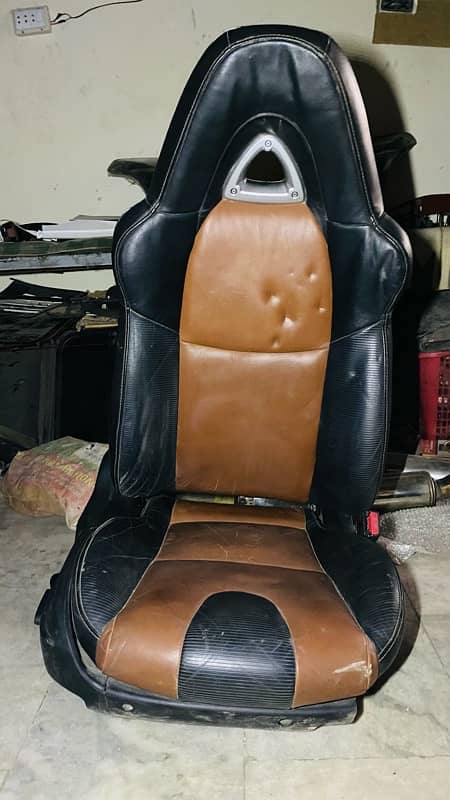 RX8 bucket seats one side electric 4