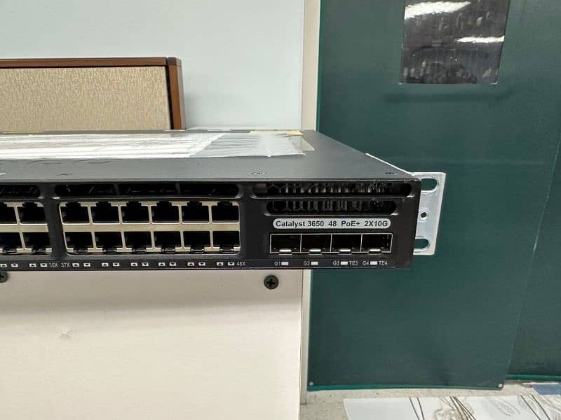 Cisco WS-C3650-48P All Gigabit POE 2SFP 10G Uplink 1