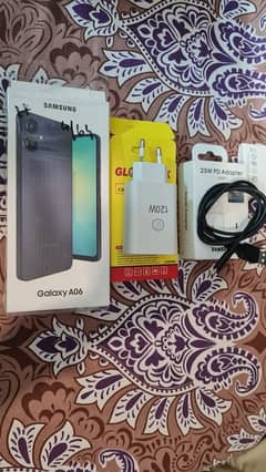 samsung galaxy A06 just box open