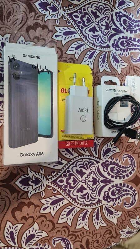 samsung galaxy A06 just box open 0