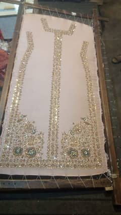 handwork dress copy by designer