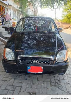 Hyundai Santro 2006 model Original black colour