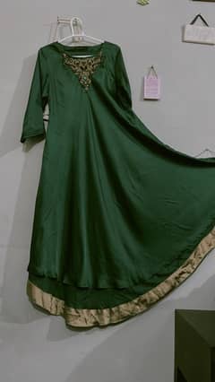 limelight large long green dress