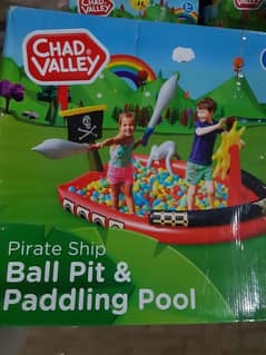 ball pit and paddling pool