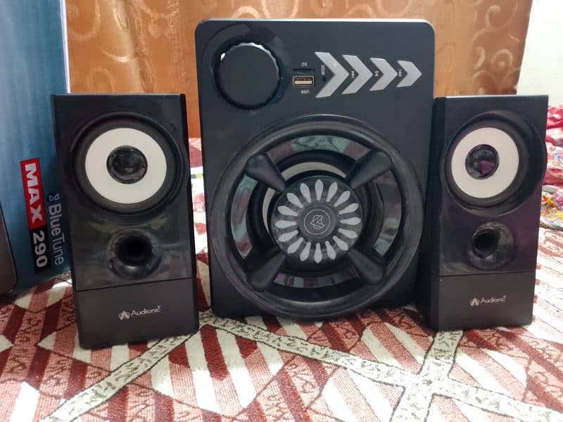 Audionic Max 290 Woofer Speaker with Bluetooth 1