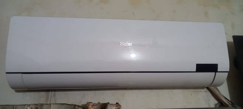 10/10 Condition 1.5 ton AC R22 Non-Invertor Haier AC 7