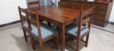 Solid Acacia wood dining