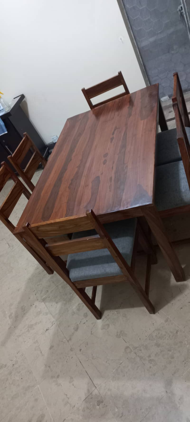 Solid Acacia wood dining 2