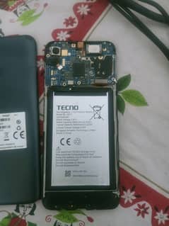 Tecno spark 7 board ded h penal bettery all ok h