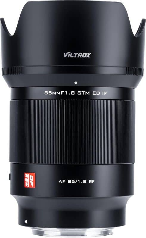 VILTROX RF 85mm f/1.8 Full Frame AF Lens for Canon RF Mount Cameras 0