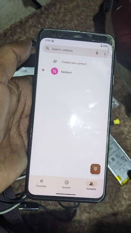 Google pixel 4xl panel Glass break board nahi ha Khali panel frame ma 0