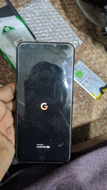 Google pixel 4xl panel Glass break board nahi ha Khali panel frame ma 1