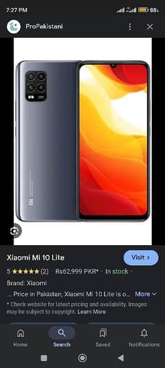 mi 10 lite bord need