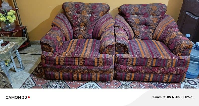 good condition sofa set 1