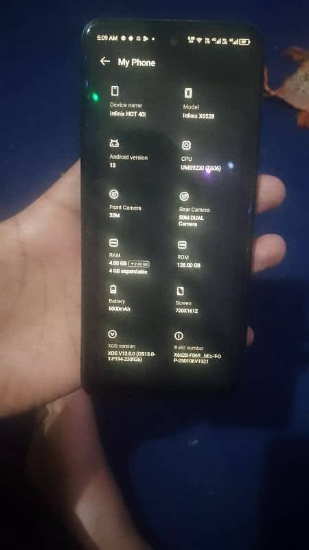 Infinix hot 40 i 0