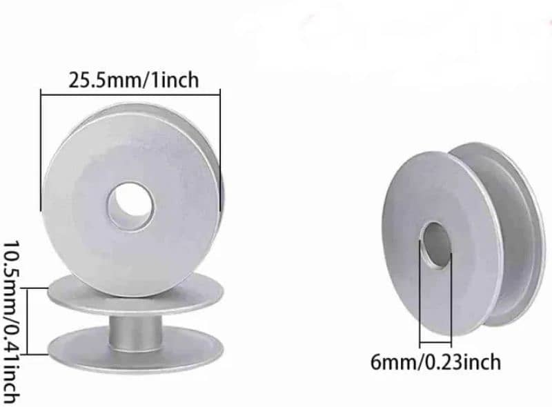 Aluminium Bobbin for Automatic Sewing Machine 3