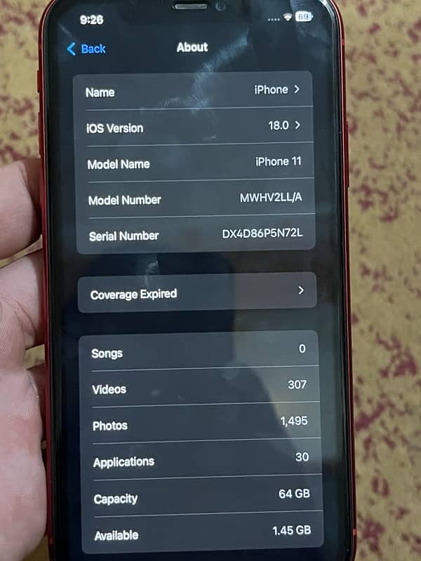 Apple iPhone 11 | 64 GB | jv sim | Excellent Condition | Urgent Sale. 13