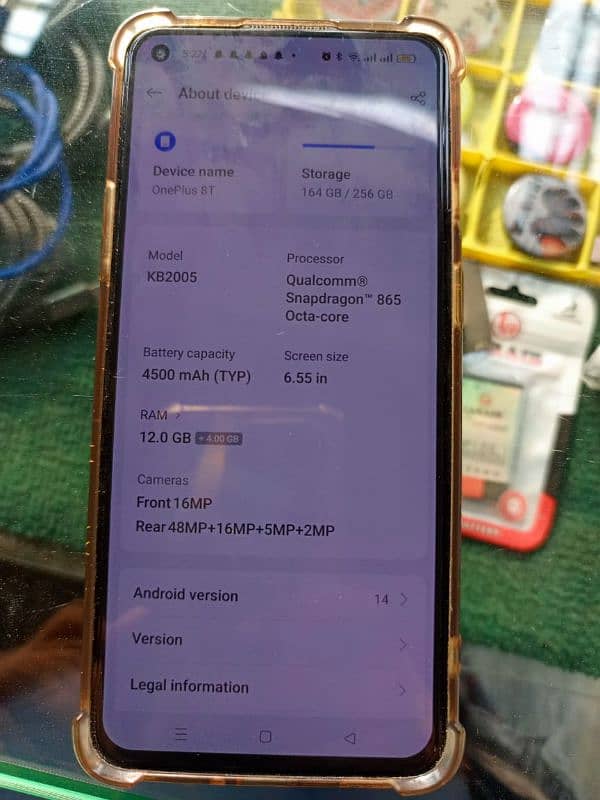 One plus 8t 12+12 256gb 2