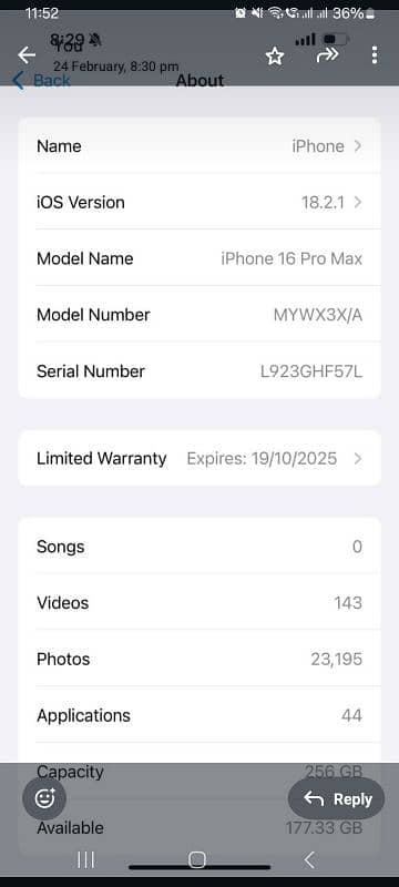 l phone 16 pro max 256 gb 2