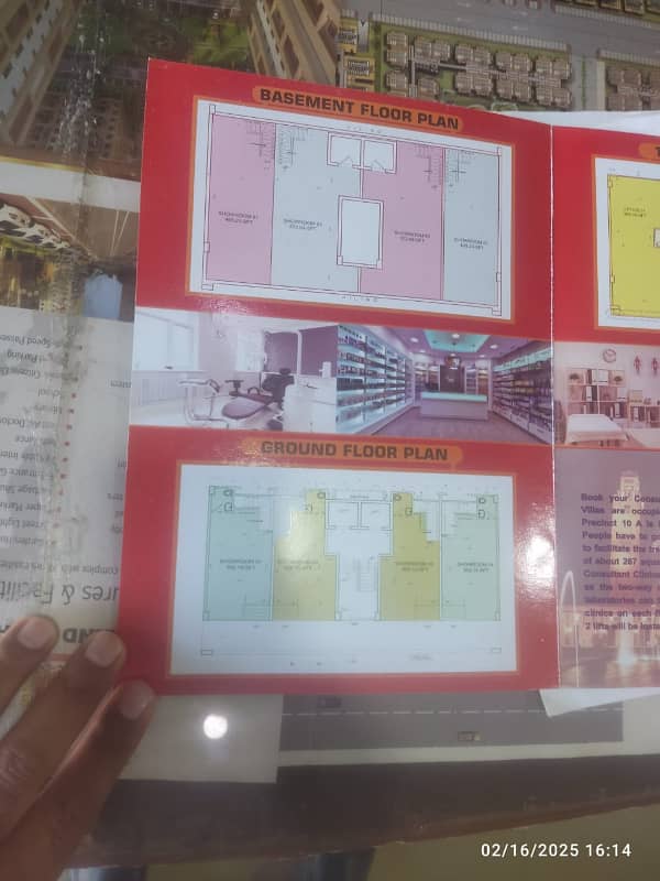 Precinct 10A shop+basement for sale in Bahria town karachi. 11