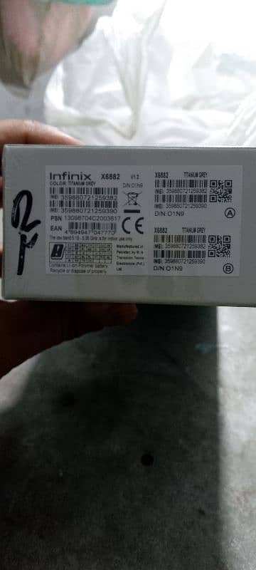 Infinix Hot 50 Ram 8Gb Rom 128 Gb Mah Battery 5000 Color Grey 2