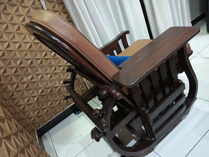 wooden vintage arm chair 1