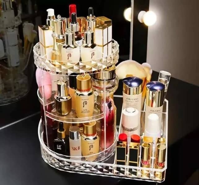 Cosmetic/Makeup Organizer 360 rotating 0