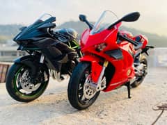 Kawasaki Ninja H2R Yamaha Honda Suzuki Bikes (Diecast Cars & Bikes)