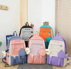 school bag and also use as a traveling bag