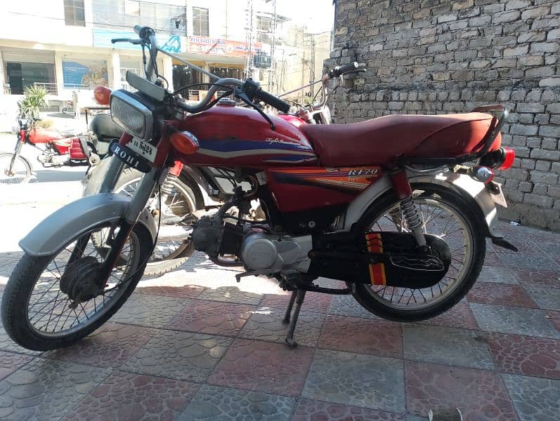 Rohi bike 70 model 2013 good condition engine packed 35000/ final 1