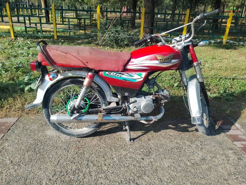 Rohi bike 70 model 2013 good condition engine packed 35000/ final 5