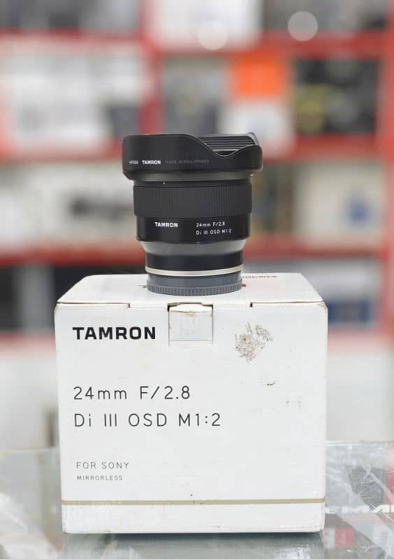 Tamron 24mm F/2.8 Lens For Sony E Mount (HnB digital) 0