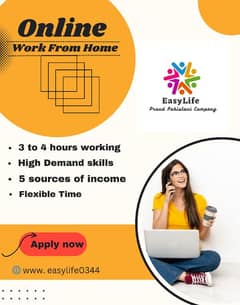 Work from home - part -Time and Full- Time opportunities